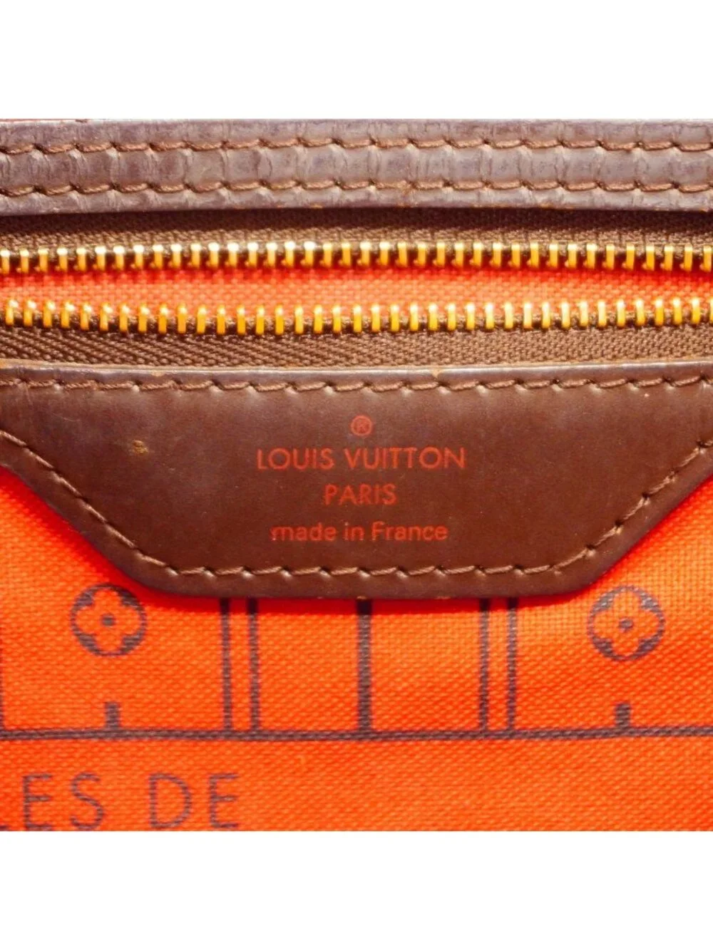 Louis Vuitton Tote Bag Damier Neverfull MM Ebene